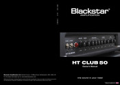 Blackstar Amplification HT CLUB 50 Mode D'emploi