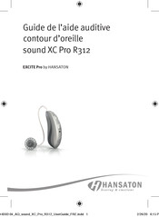 Hansaton EXCITE Pro XC Pro R312 Guide