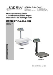 KERN EOB-A01 Instructions De Montage