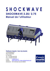 imants SHOCKWAVE 2.75 Manuel De L'utilisateur