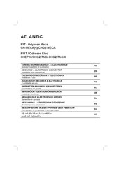 Atlantic F117/Odyssee Elec Notice D'installation Et D'utilisation