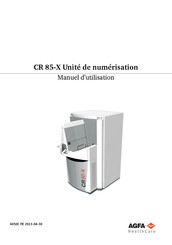 AGFA CR 85-X Manuel D'utilisation