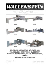 Wallenstein WX410 Manuel De L'utilisateur