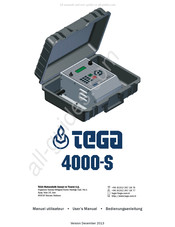 TEGA 4000-S Manuel Utilisateur