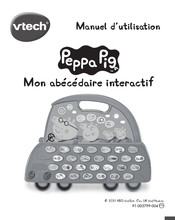 VTech Peppa Pig Manuel D'utilisation