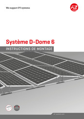 K2 Systems D-Dome 6 Instructions De Montage