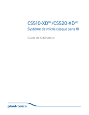 Plantronics CS510-XD Guide De L'utilisateur
