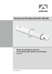 ubbink Rolux Renfit 60/100 Notice De Montage