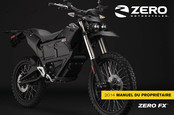 Zero Motorcycles ZERO FX 2014 Manuel Du Propriétaire