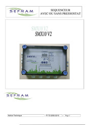 SEFRAM SMX10 V2 Notice Technique