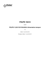 Pulsar PSUPS 10A12 Mode D'emploi