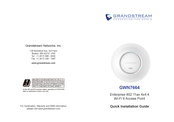 Grandstream GWN7664 Mode D'emploi