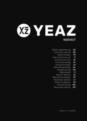 YEAZ NEOVEST Mode D'emploi