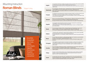 LuxaFlex Roman Blinds Mode D'emploi