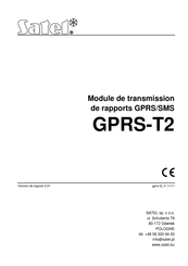 Satel GPRS-T2 Manuel