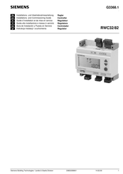 Siemens RWC82 Guide D'installation Et De Mise En Service