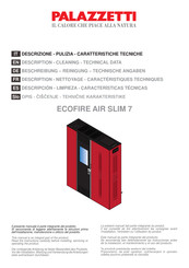 Palazzetti ECOFIRE AIR SLIM 7 Caractéristiques Techniques