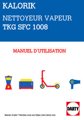 Kalorik TKG SFC 1008 Mode D'emploi