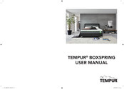 TEMPUR BOXSPRING Manuel D'utilisation