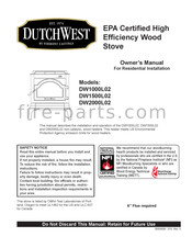 Vermont Castings DUTCHWEST DW2000L02 Guide Du Propriétaire