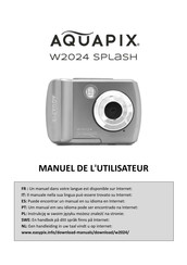 AquaPix W2024 SPLASH Manuel De L'utilisateur