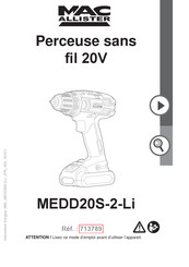 Mac allister 700259 Mode D'emploi
