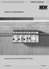 Sew Eurodrive MOVISAFE UCS Serie Notice D'exploitation