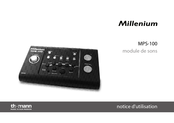 thomann Millenium MPS-100 Notice D'utilisation