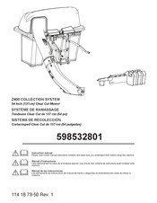 WEEDEATER Z400 Manuel D'instructions