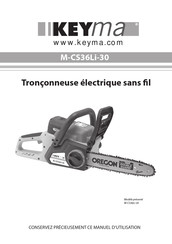 Keyma M-CS36Li-30 Manuel D'utilisation