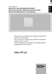 Helios KWL-FTF eC Notice De Montage Et D'utilisation