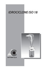 Cattani HYDROCYCLONE ISO 18 Mode D'emploi