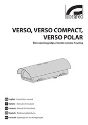 Videotec VERSO POLAR Manuel D'instructions