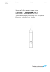 Endress+Hauser Liquiline Compact CM82 Manuel De Mise En Service