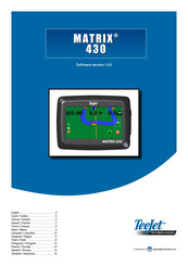 TeeJet Technologies MATRIX 430 Guide Rapide De Début
