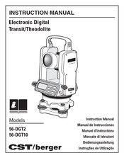 CST/BERGER 56-DGT10 Manuel D'instructions