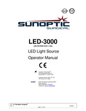 Sunoptic Surgical LED-3000 Manuel D'utilisation