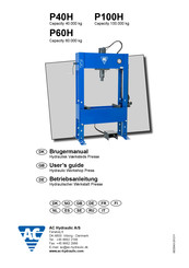 AC Hydraulic P40H Mode D'emploi