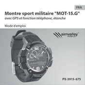 Simvalley Mobile MOT-15.G Mode D'emploi