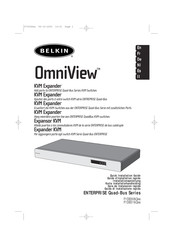 Belkin OmniView F1DE008Cea Mode D'emploi