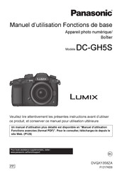 Panasonic LUMIX DC-GH5S Manuel D'utilisation