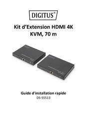 Digitus DS-55513 Guide D'installation Rapide