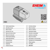 EHEIM autofeeder+ 3583 Mode D'emploi