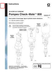 Graco Check-Mate 800 Instructions