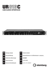 Steinberg UR 816 C Guide De Démarrage