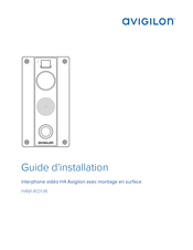 Avigilon H4VI-RO1-IR Guide D'installation