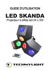 TECHNYLIGHT LED SKANDA Guide D'utilisation