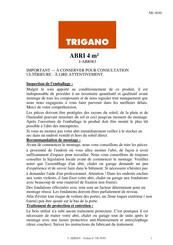 Trigano J-ABR063 Instructions De Montage