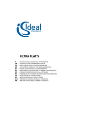 Ideal Standard ULTRA FLAT S Notice D'installation, Utilisation Et Entretien