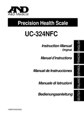 A&D Medical UC-324NFC Manuel D'instructions
